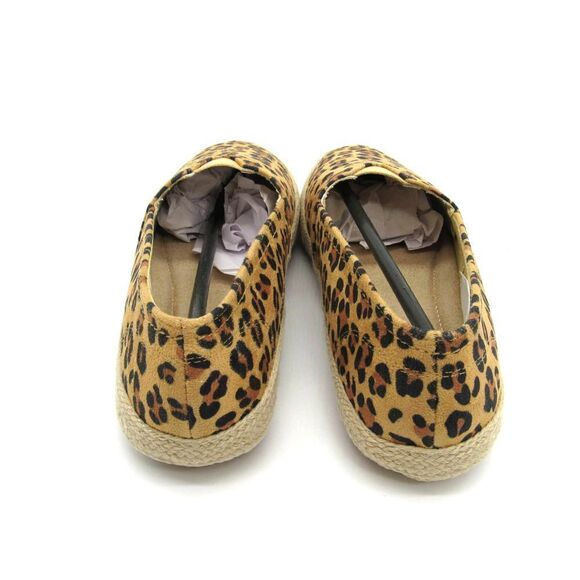 Mia Amore Memory Foam Women's Freedom Espadrilles in Brown Leopard Sz 6.5 - Picture 4 of 8